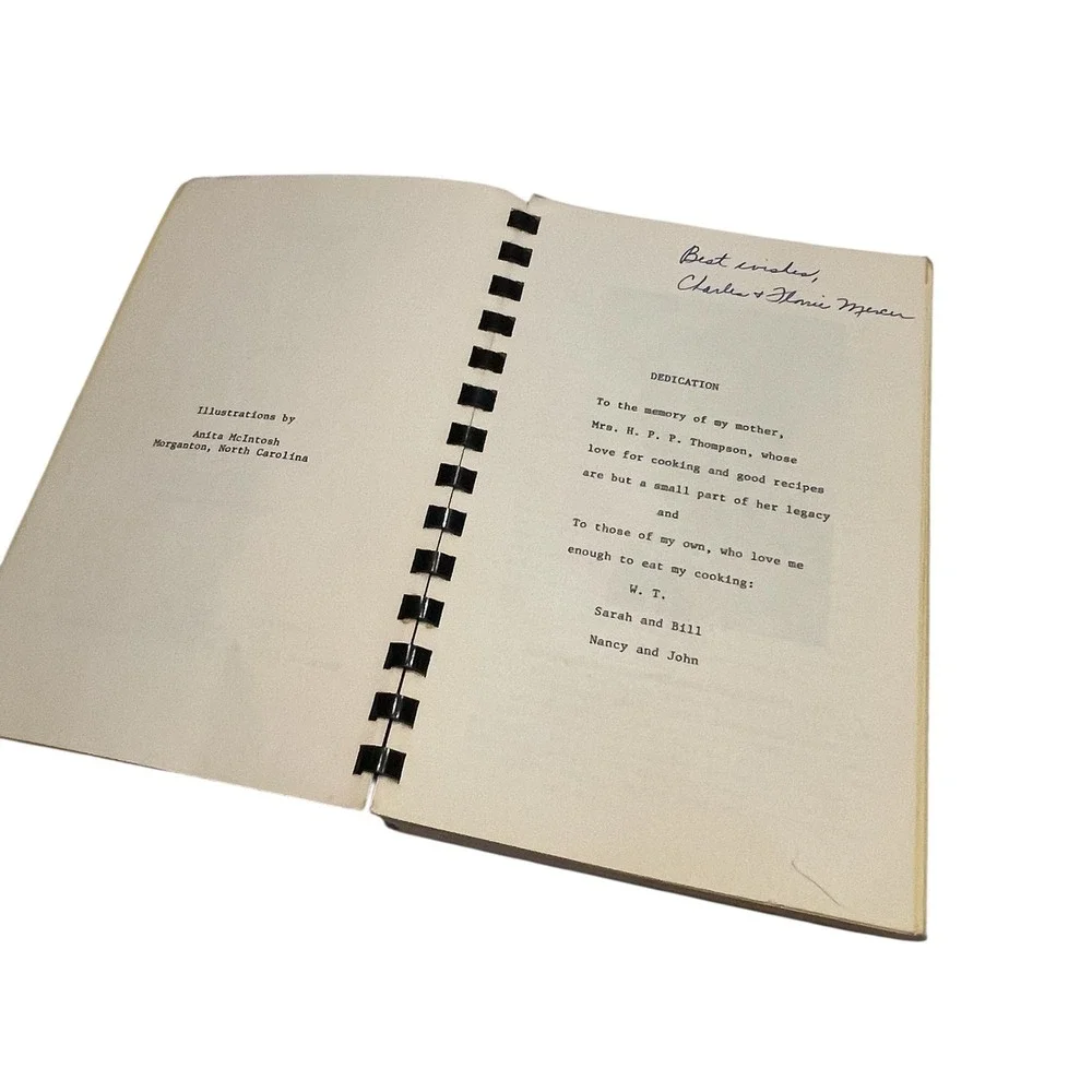 Mama's Recipes and Others Cookbook Highlands NC by June Thompson Medlin Vtg 1980